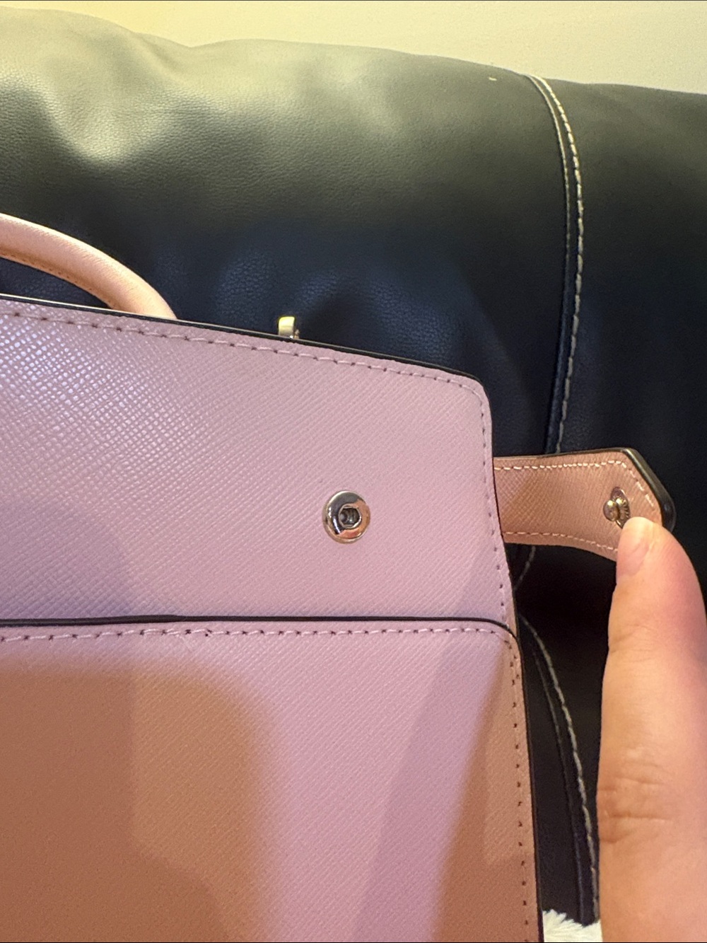 Kate Spade Pink Structured Satchel - Picture 4 of 9